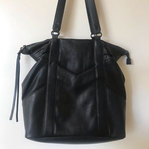 French Connection Black Tote Bag